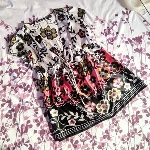 Floral Satin Top